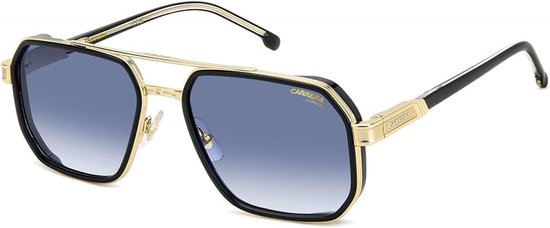 1069/S BLACK GOLD/DARK BLUE SHADED 58/19/145 Mensbrillen Zonnebrillen