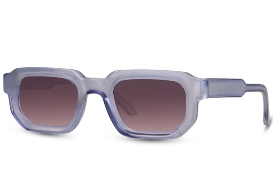 5787 The Blue Glazou zonnebril - festival zonnebril - rave & techno bril - Blauw zonnebril - Zwarte glazen zonnebril - Dames & Heren zonnebril - trendy zonnebril - zonnebril - fashion zonnebril |festival eyewear| Unisex + Brillen sleeve & Brillendoek