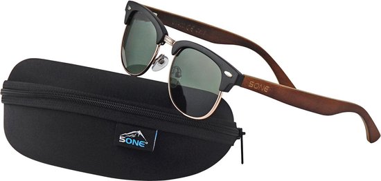 5one® Capri Black - Grijze lens met zwart montuur van 5one®