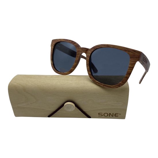 5one® Rome Kosso Zonnebril met grijze lens - Zonnebril voor Dames van 5one®