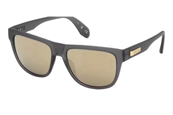 Adidas OR0035 20G Zonnebril - Dames - Heren - Grijs van Merkloos