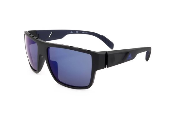 Adidas Sport SP0006 02V MATTE BLACK 57/16/135 MAN Zonnebrillen van Merkloos