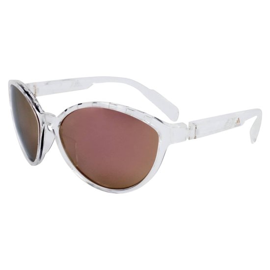 Adidas Sport SP0012 26G Zonnebril - Dames - Transparant - Gepolariseerd van Merkloos