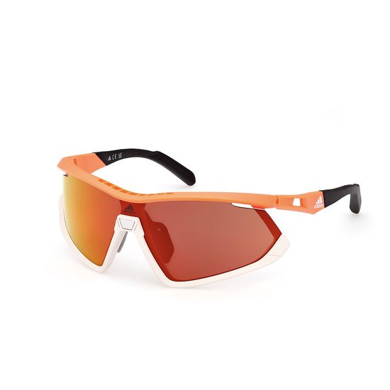 Adidas Sport Sp0055 Zonnebril Oranje Man van Merkloos