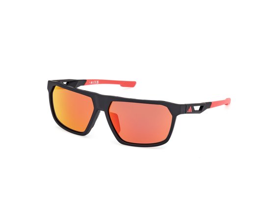 Adidas Sport Sp0096 Gepolariseerde Zonnebril Zwart,Roze Roviex Mirror Man