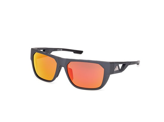 Adidas Sport Sp0102 Zonnebril Zwart Man