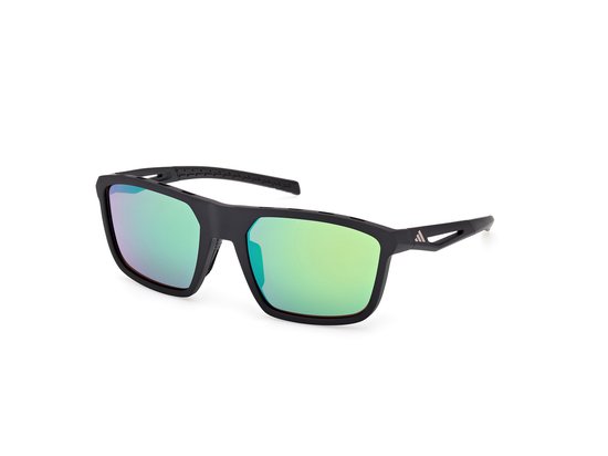 Adidas Sport SP0111 02Q matte black 57/20/130 UNISEX Zonnebrillen van Merkloos