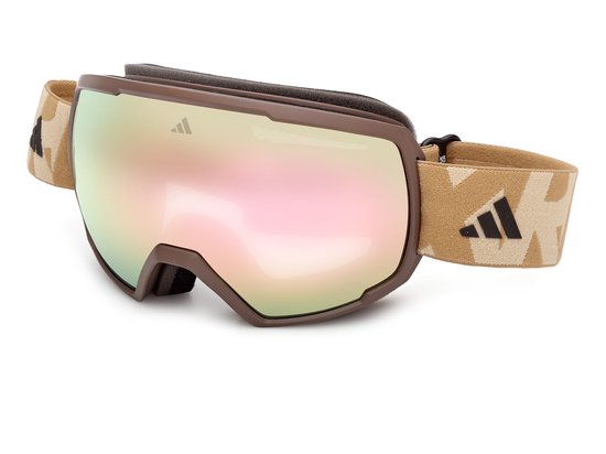 Adidas Sport SP0121 49G matte dark brown 00/00/000 UNISEX Zonnebrillen van Adidas