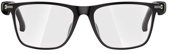 AI-slimme bril - Ondersteunt 45 talen - Draadloze Bluetooth-muziek - Fotochromatische lens - Slimme vertaling - Belfunctie - Fotochromatische kleurverandering - ABS - Zwart