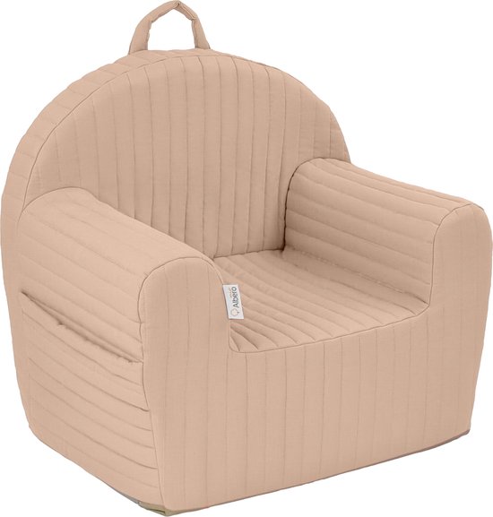 Albero Mio Stripe Nougat Kinderfauteuil van Albero Mio