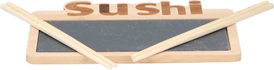 Alpina Serveerset Sushi 3 Stuks 25x18x2 Cm van ALPINA