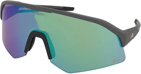 Alpina Sonic HR Q-Lite Midnight Grey Matt/Green Mirror van ALPINA