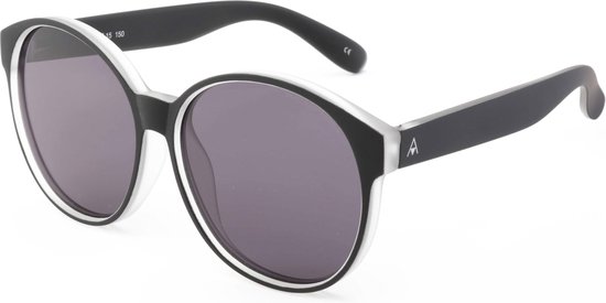 Apeirom Beverly Hills - Zonnebril - Mat Zwart Front - TR-90 Ultra Light Transparant Back Frame - PC UV400 Smoke Lens van Apeirom