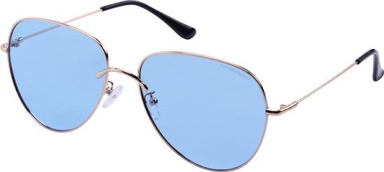 Apeirom Messler Zonnebril - Anti Allergisch Frame Metal Gold - UV400 TAC 1.1 mm Fire Revo Polariserende Lens - Laser Logo AP in Rechter Lens - Anti Reflect Coating Achterzijde Lens van Apeirom