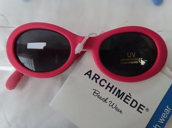 Archimede - Zonnebril - Kids - Rood - UV 100%