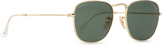 Art&Jack Zonnebril Unisex Goudkleurig - Groen ZO-0222B X-collection van Art&Jack
