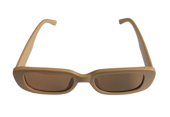 ASTRADAVI Zonnebril - Unisex Sunglasses UV400 - Lichtbruine Honingkleur Frame & Bruin Lenzen van Astra