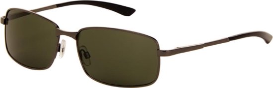 AZ Eyewear - Zonnebril Heren - Zwart - Groen Glas - Polarized van Az Eyewear