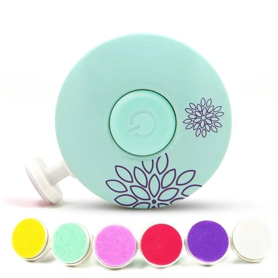 Baby Nagelvijl - Elektrische Nagelvijl - Baby Nagelverzorging - Baby Nagelknipper - Ook Voor Volwassenen - Baby Cadeau - Groen van Kddigit