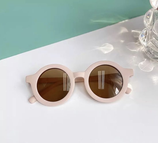 Baby-Slofje - Kinder Zonnebril - Meisjes Zonnebril - Jongens Zonnebril - Lichtroze van Joyful Jokids