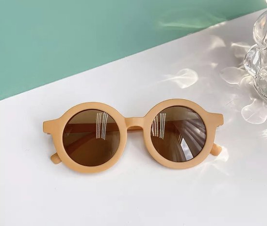 Baby-Slofje - Kinder Zonnebril - Meisjes Zonnebril - Jongens Zonnebril - Oker van Raafkids