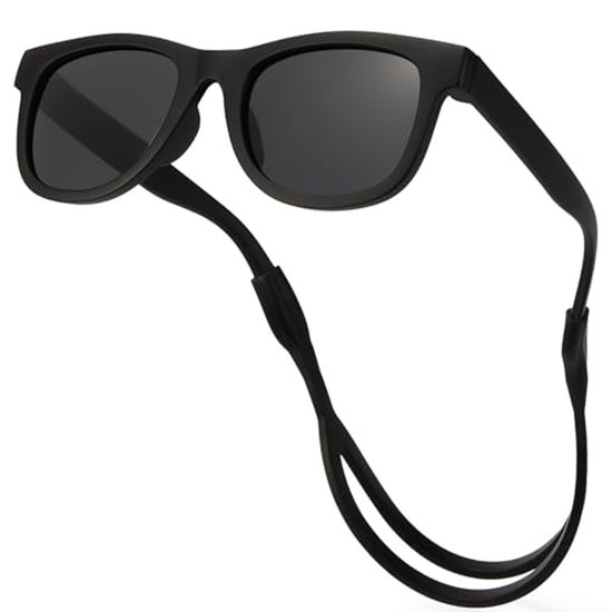 Baby Zonnebril 0-24 Maanden Polarized met Verstelbare Silicone Band en Flexibel Frame UV Bescherming van JOJUJR.