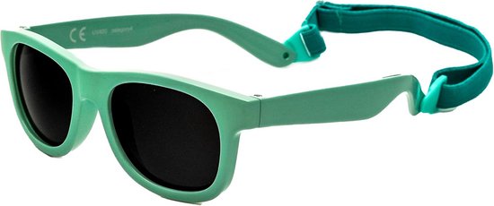 Baby zonnebril gepolariseerd met flexibele pootjes - UV400 bescherming voor peuters en kleine kinderen van Merkloos