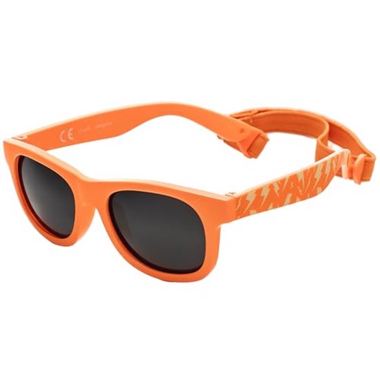 Baby zonnebril gepolariseerd voor jongens en meisjes van 8 maanden tot peuters - Flexibele pootjes UV400 zonnefilter van Ki ET LA