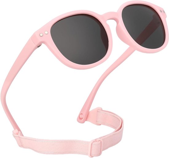 Baby Zonnebril - Kinder Zonnebril - Bescherming Ogen - Flexibel Frame - 0-24 Maanden van Merkloos