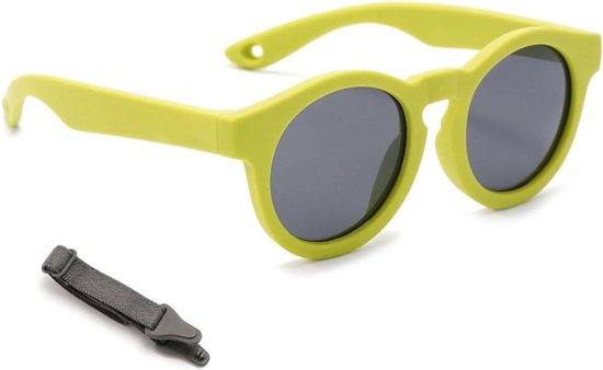 Baby Zonnebril - Kinderen Bescherming - Buiten Spelen - UV400 Bescherming - 0-3 Jaar - Groen