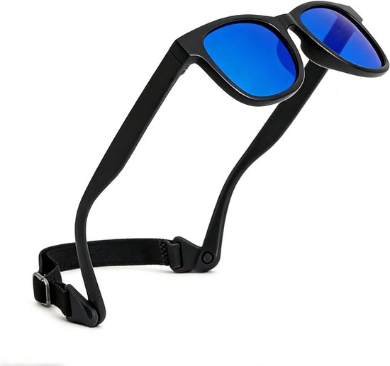 Baby Zonnebril - Kinderzonnebril Peuter - Buiten Bescherming - UV 400 Polarized - 6-36 Maanden - Blauw