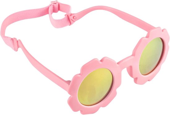 Baby Zonnebril - Meisjes Zonnebril - Bescherming Ogen - UV400 Bescherming - 0-24 Maanden - Roze