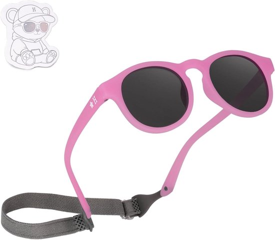 Baby Zonnebril - Peuter Bril - Bescherming Tegen Zon - Kleurveranderend Frame - 0-24 Maanden - Lila