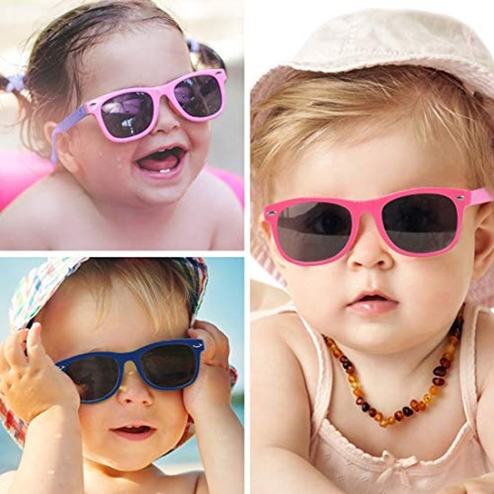 Baby Zonnebril - Peuter Bril - Buiten Bescherming - UV400 Polarized - 44mm Lens - Verschillende Kleuren
