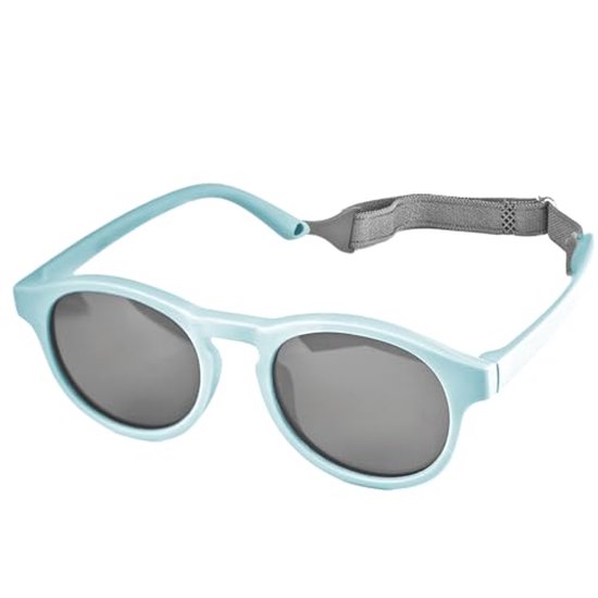 Babyzonnebril 100% UV-bescherming voor Pasgeborenen - Verstelbare Riem en Brillenbox - Voor Jongens en Meisjes van Kiddus
