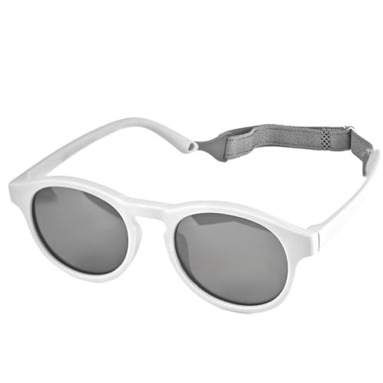 Babyzonnebril met 100% UV-bescherming voor pasgeborenen - Verstelbare riem en brillenbox van RoSH 

