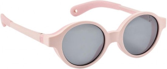 Babyzonnebril voor baby‘s, 924 maanden, 100% uvbescherming, categorie 3, zijdelingse bescherming, optimaal comfort, verstelbare beugel 360 graden 924 mois Rose Dragée