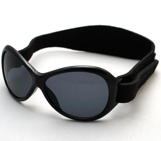 Banz - UV-beschermende zonnebril voor kinderen - Retro - Zwart - maat Onesize (0-2yrs) van Banz