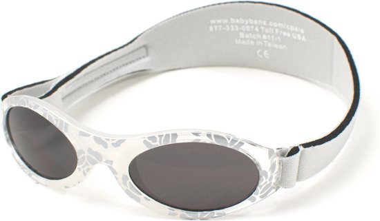 Banz - UV-beschermende zonnebril voor kinderen van 2-5 jaar - Zilver blad van Banz
