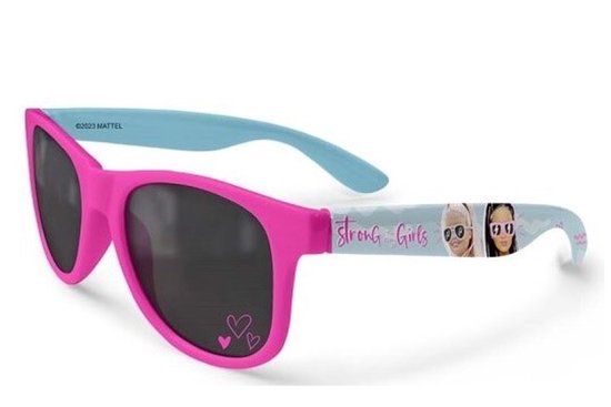 Barbie Zonnebril Meisjes – Fuchsia Roze – UV-bescherming – Mattel van Merkloos