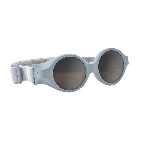 Béaba Glee Babyzonnebril - Pebble Grijs - 0 tot 9 maanden - UV Bescherming - Flexibele Pasvorm - Shockproof