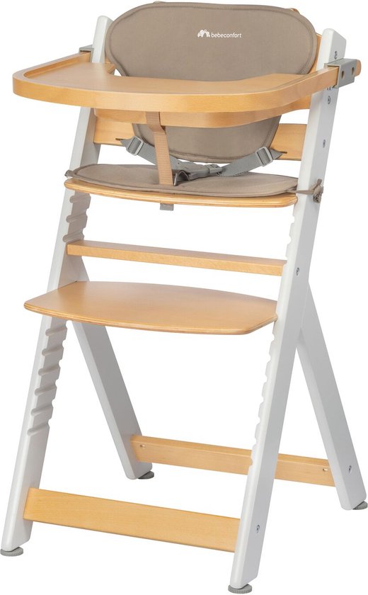 Bebeconfort Timba met verkleinkussen - Kinderstoel - Light Wood - 6 maanden tot 10 jaar oud van Bebeconfort