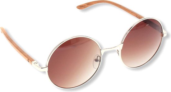 BEINGBAR Eyewear "Model 15" Sustainable Wooden Sunglasses van BEINGBAR