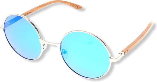 BEINGBAR Eyewear "Model 16" Sustainable Wooden Sunglasses van BEINGBAR