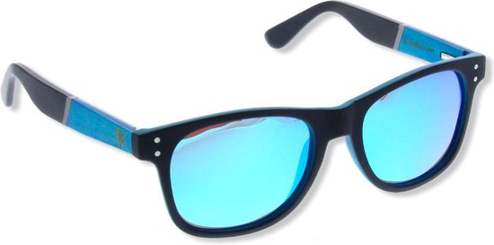 BEINGBAR Eyewear "Model 22" Sustainable Wooden Sunglasses van BEINGBAR