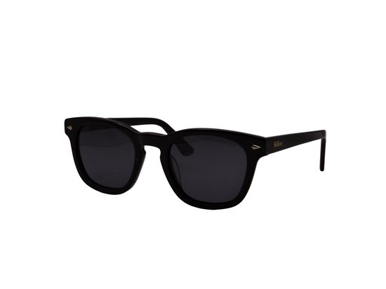 Bèlfort® Beaumont Zonnebril Heren Ovaal - Gepolariseerd UV400 - Volledig Omrand Klassiek Design - Zwart - Normale Pasvorm - Vierkant / Ovaal Gezicht - Inclusief Luxe Opberg Case van Bèlfort