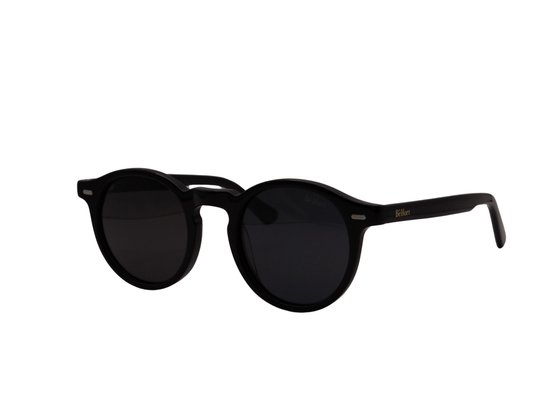 Bèlfort Regal View Zonnebril Wintersport - Heren - Ovaal - Gepolariseerd UV400 - Volledig Omrand Klassiek Design - Zwart - Normale Pasvorm - Vierkant / Ovaal Gezicht - Inclusief Luxe Opberg Case van Merkloos