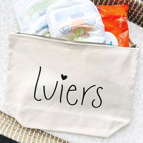 Bewaaretui | Organizer | Luiers | etui | Luiertas | Mommybag | Baby | Opbergtas | Katoen | Naturel | Kraamcadeau van Little Indians