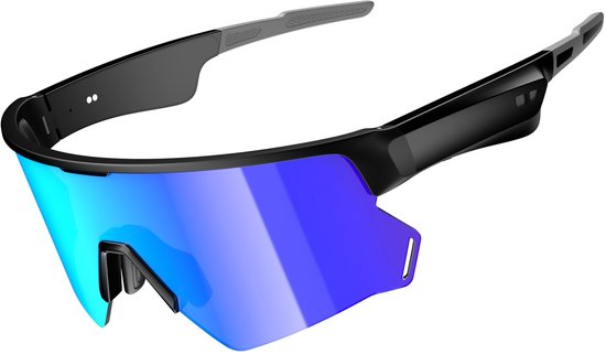 Blackview Bril - D2 Slimme Bril - UV400 Polarizing LensEffectively Block - Last up to around 10 hours - Blauw van Merkloos