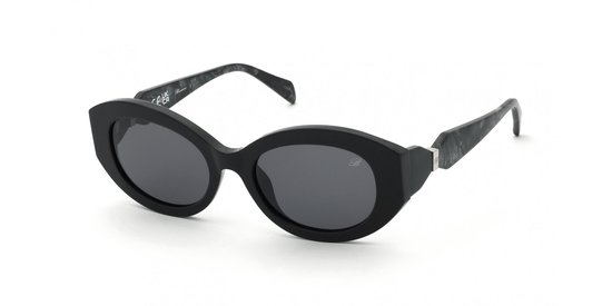 Blumarine SBM239 Nero lucido 53/19/140 WOMAN Zonnebrillen